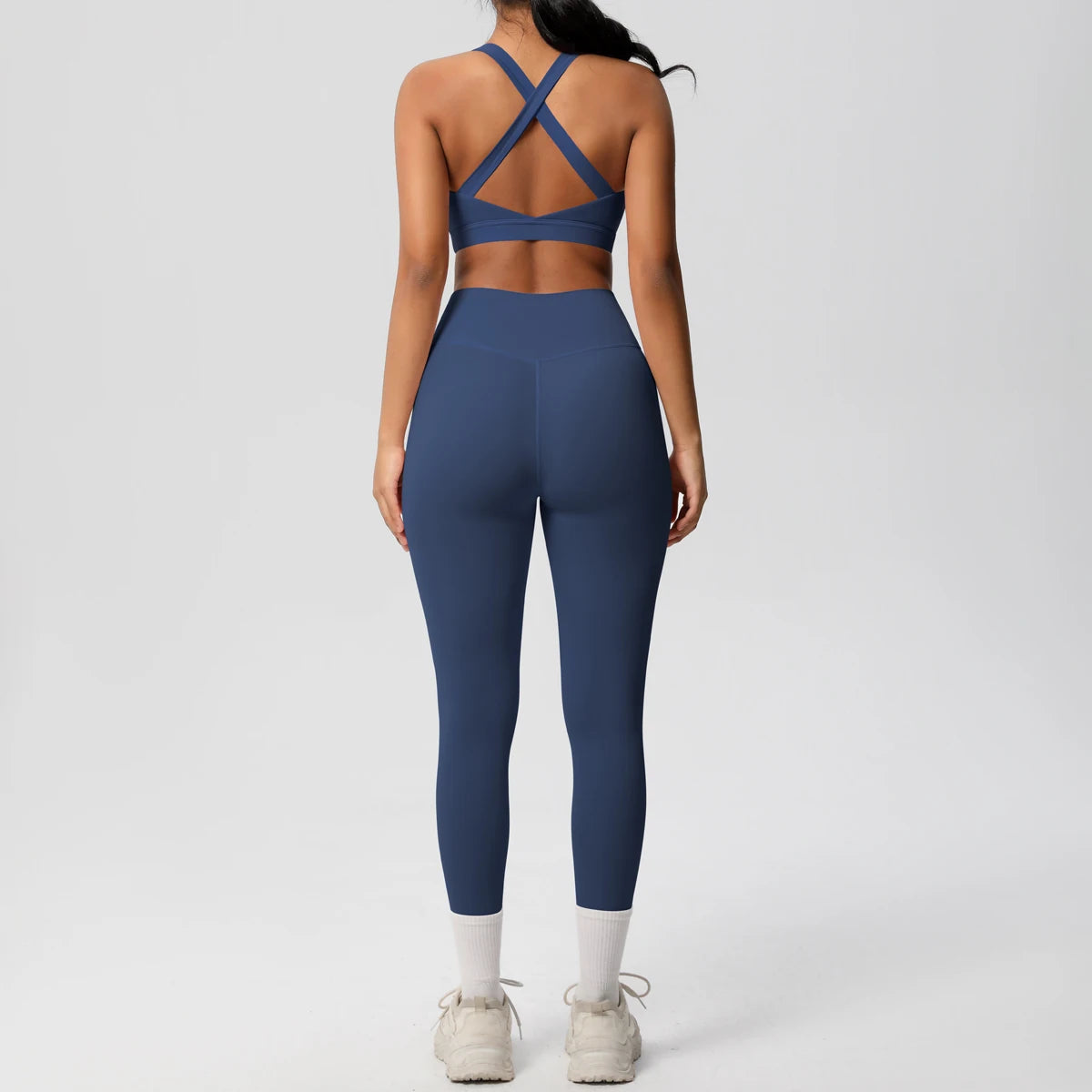 Yoga-Set: Gym-Set mit Sport-BH und Leggings