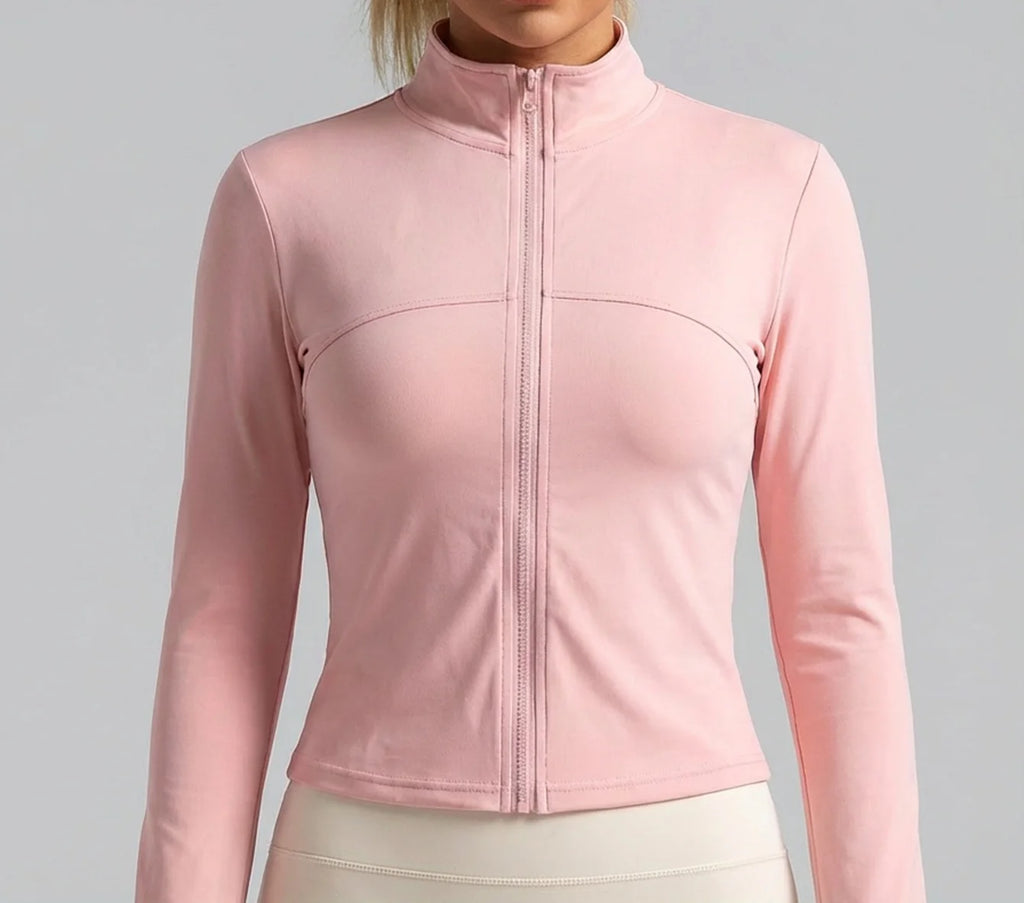 Schnelltrocknende Sportjacke Slim-Fit