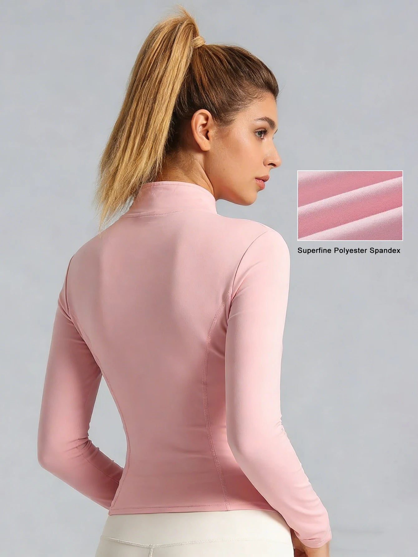 Schnelltrocknende Sportjacke Slim-Fit