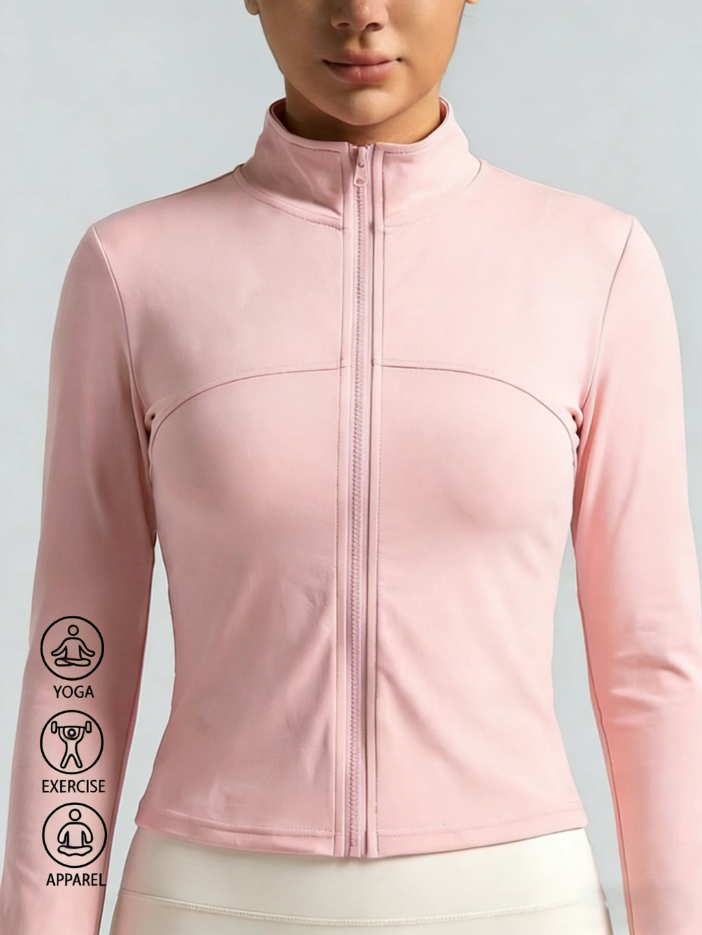 Schnelltrocknende Sportjacke Slim-Fit