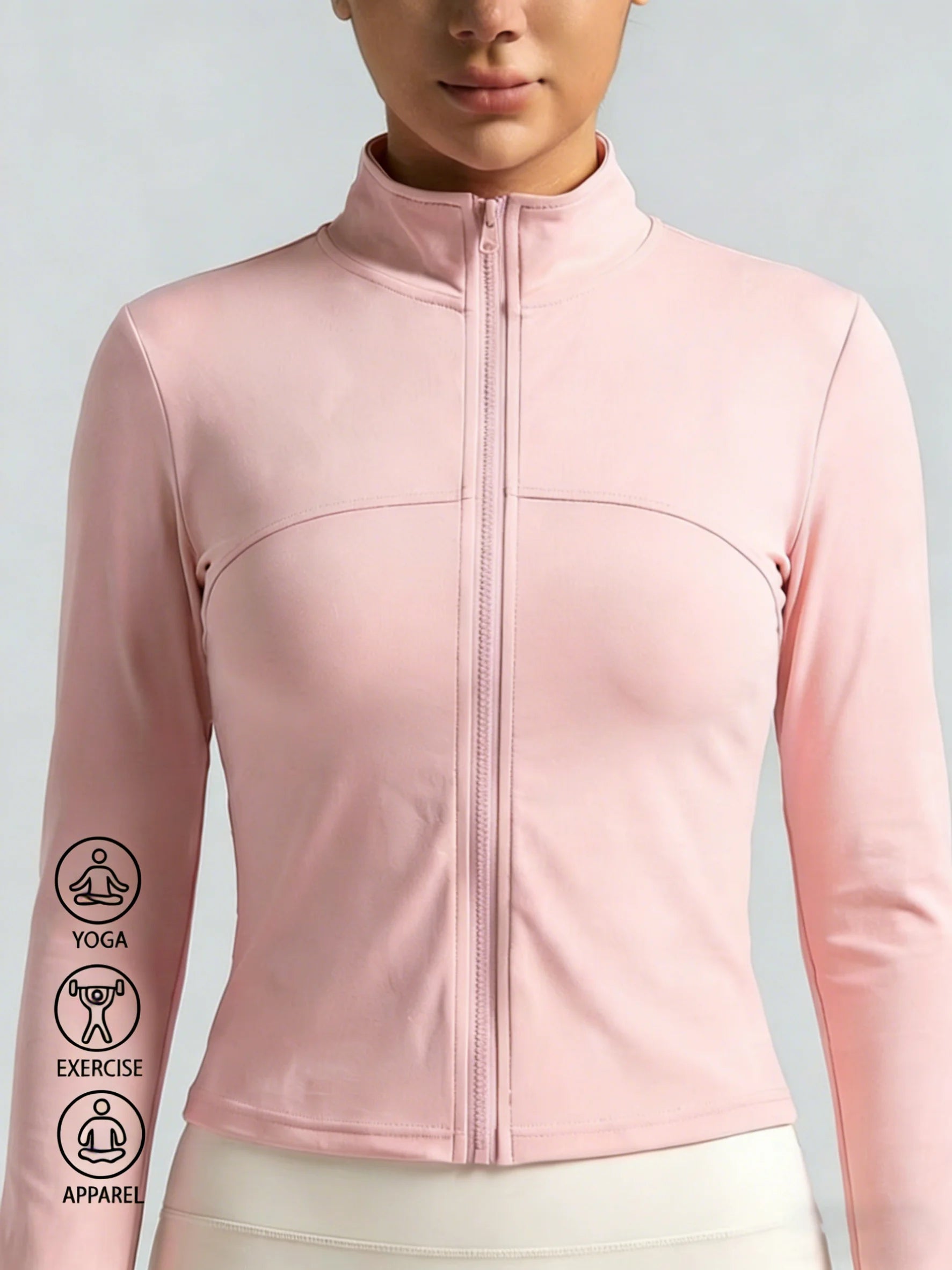 Schnelltrocknende Sportjacke Slim-Fit